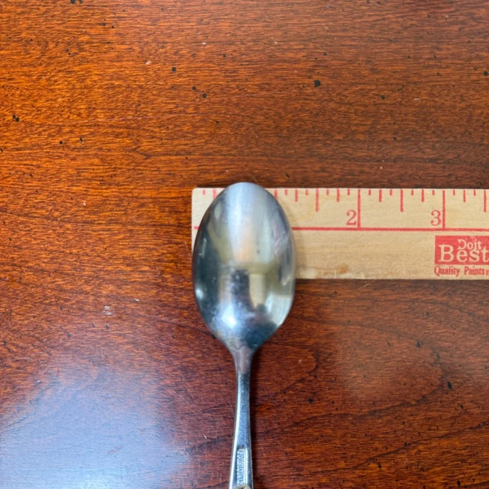 Oneida Lumos Stainless Steel Teaspoons Set of 3 Modern Minimalist 6 Inch
